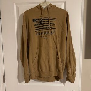 Men's Tan Hoodie